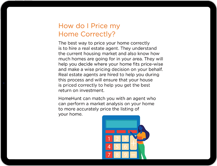 Mockup image for HomeHunt's '7 Things Every Home Seller Should Know' real estate eBook.