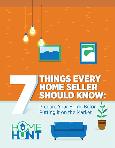 Cover image for HomeHunt's '7 Things Every Home Seller Should Know' real estate eBook.